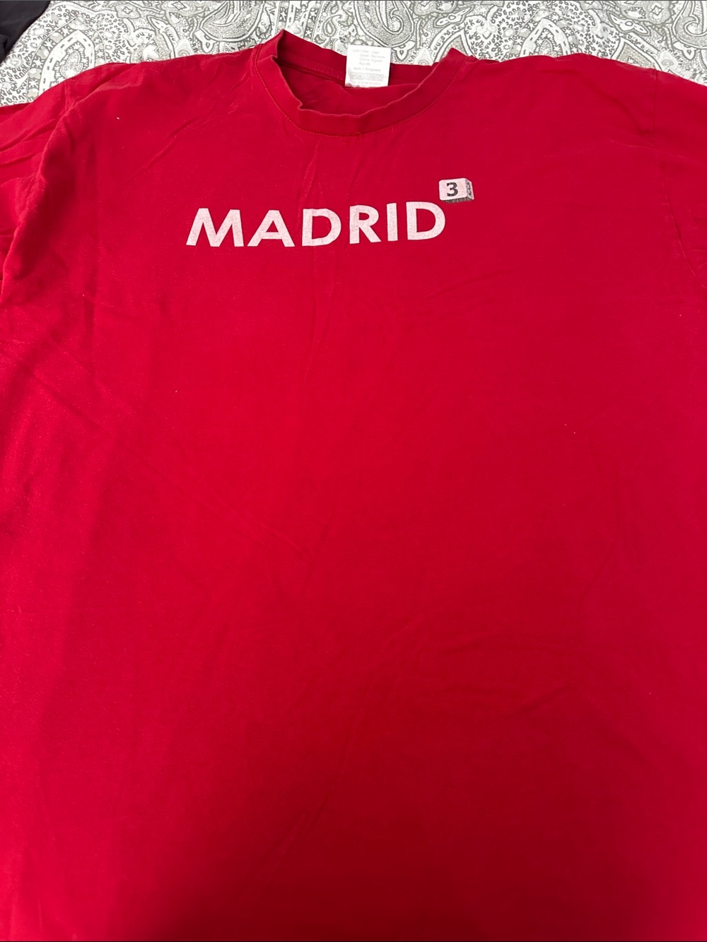 Cotton On Red Madrid Graphic T‑Shirt